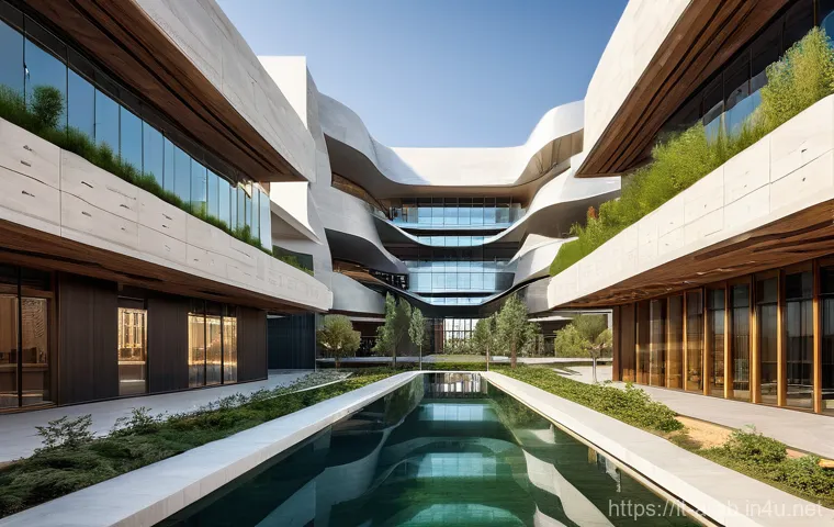 아랍어권에서의 건축 양식 - **Historical Grandeur and Intricate Ornamentation:**
    A majestic interior of a historical Arabic ...